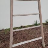 Échelle de maraîcher récolte fruitière en bois ancien -3m65