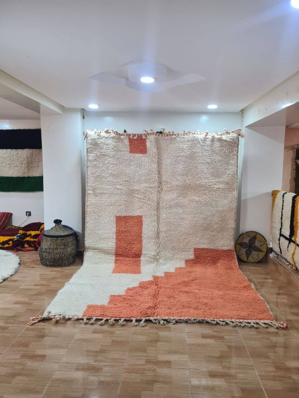 Handmade Beni Ouarain rug 300x200 cm