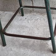 Industrial stools, Gaston Cavaillon for Mullca, vintage