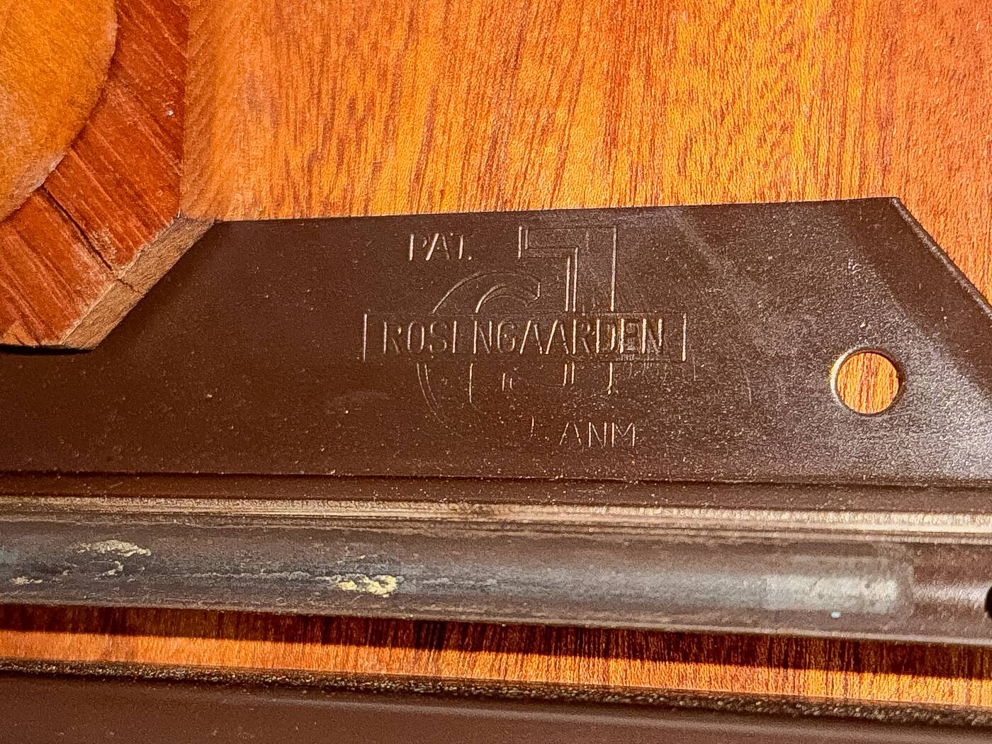 1960s Dining table, CJ Rosengaarden