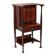 Mahogany and maple Arts and Crafts desk