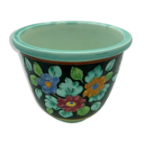 Cerart monaco cerart 3,811 polychrome decor floral 1950