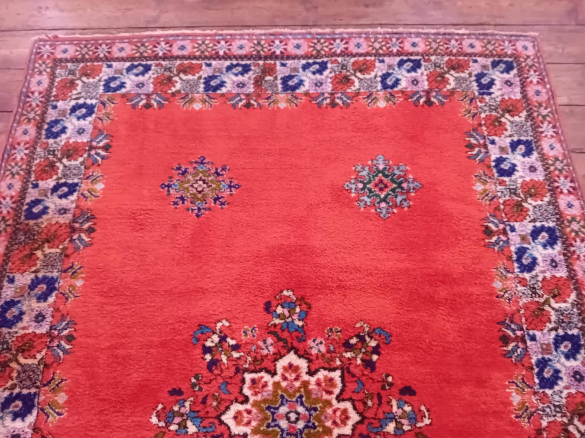 Handmade Berber Rabat rug 271x198cm