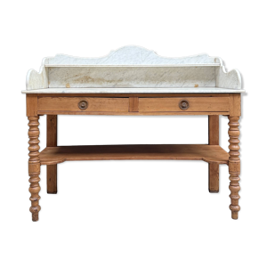 Meuble de toilettes ancien