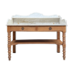 Antique pine and marble toilet furniture (renovated)