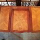Coiffeuse style Louis XV en marqueterie