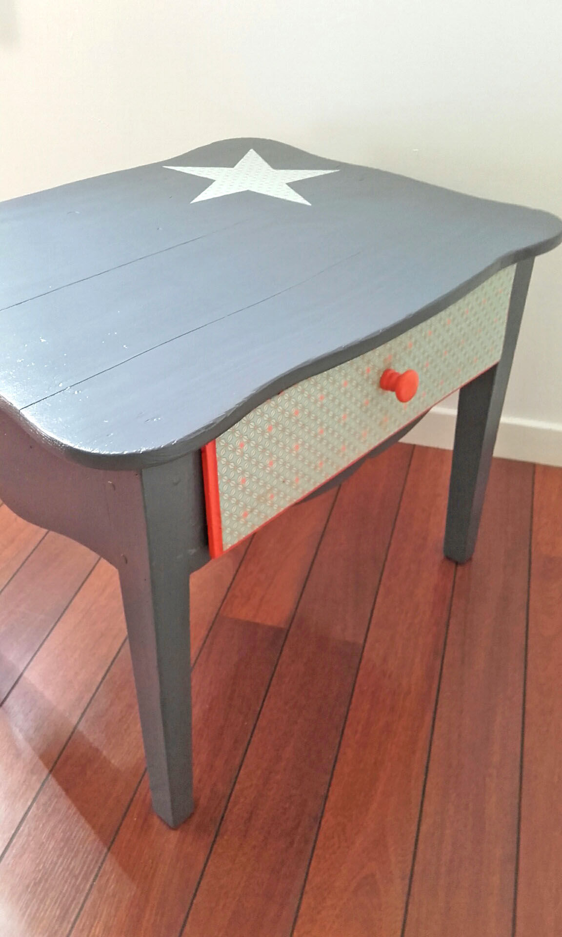 Table low revamped old