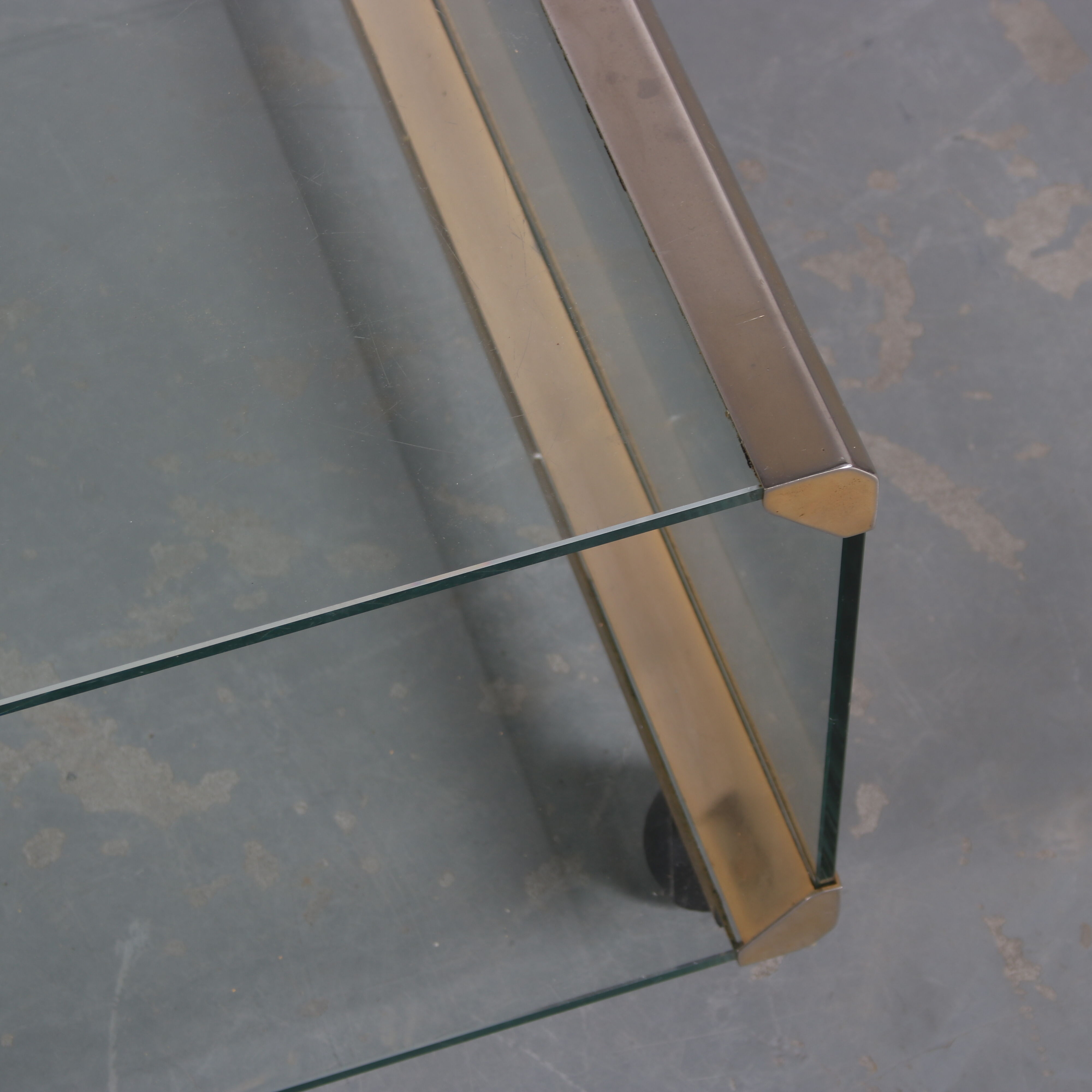 1970s Double coffee table by Gallotti & Radice, Italy