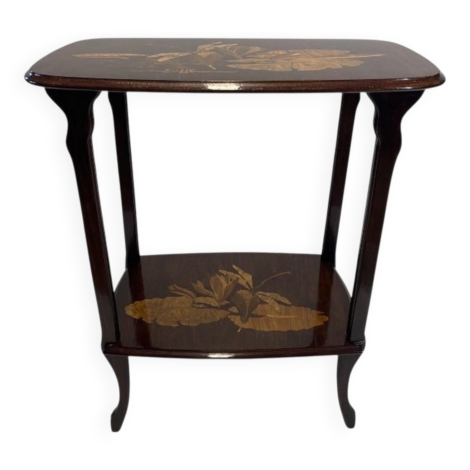 Art Nouveau side table by Emille Gallé