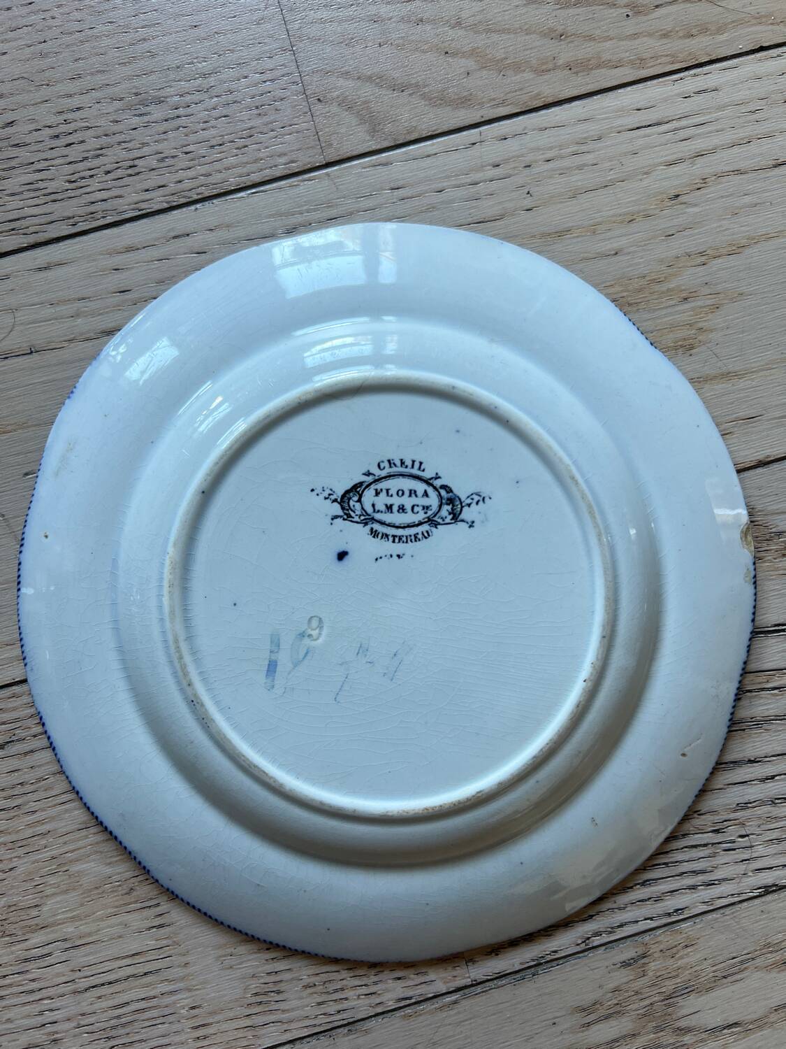 Creil Montereau flat plate