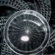 Baccarat serpentine seau a biscuit cristal