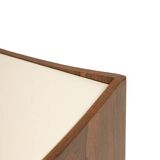 Paire de bouts de canapé ou tables basses en palissandre. Années 1970