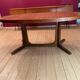 Rosewood dining table has 2 lengths Baumann Scandinavian style M-belfabrik