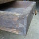 Old oak farm table
