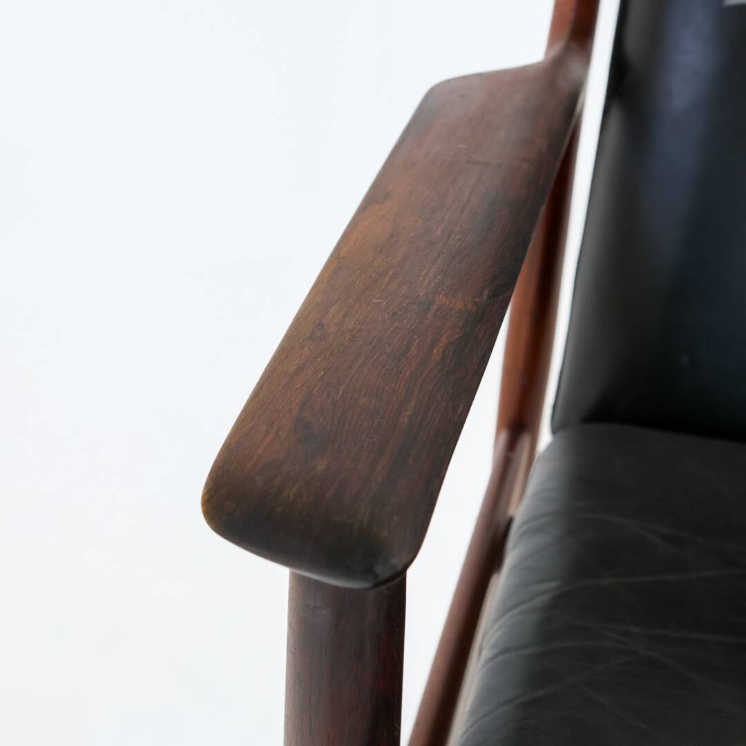 Rosewood Model 431 Armchair by Arne Vodder for Sibast 1960s