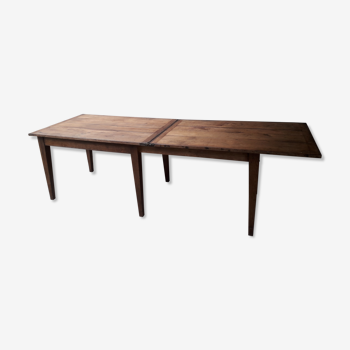 Table de ferme à rallonges 248 cm