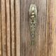 Art Deco bonnetière wardrobe from Paris in raw and solid oak.