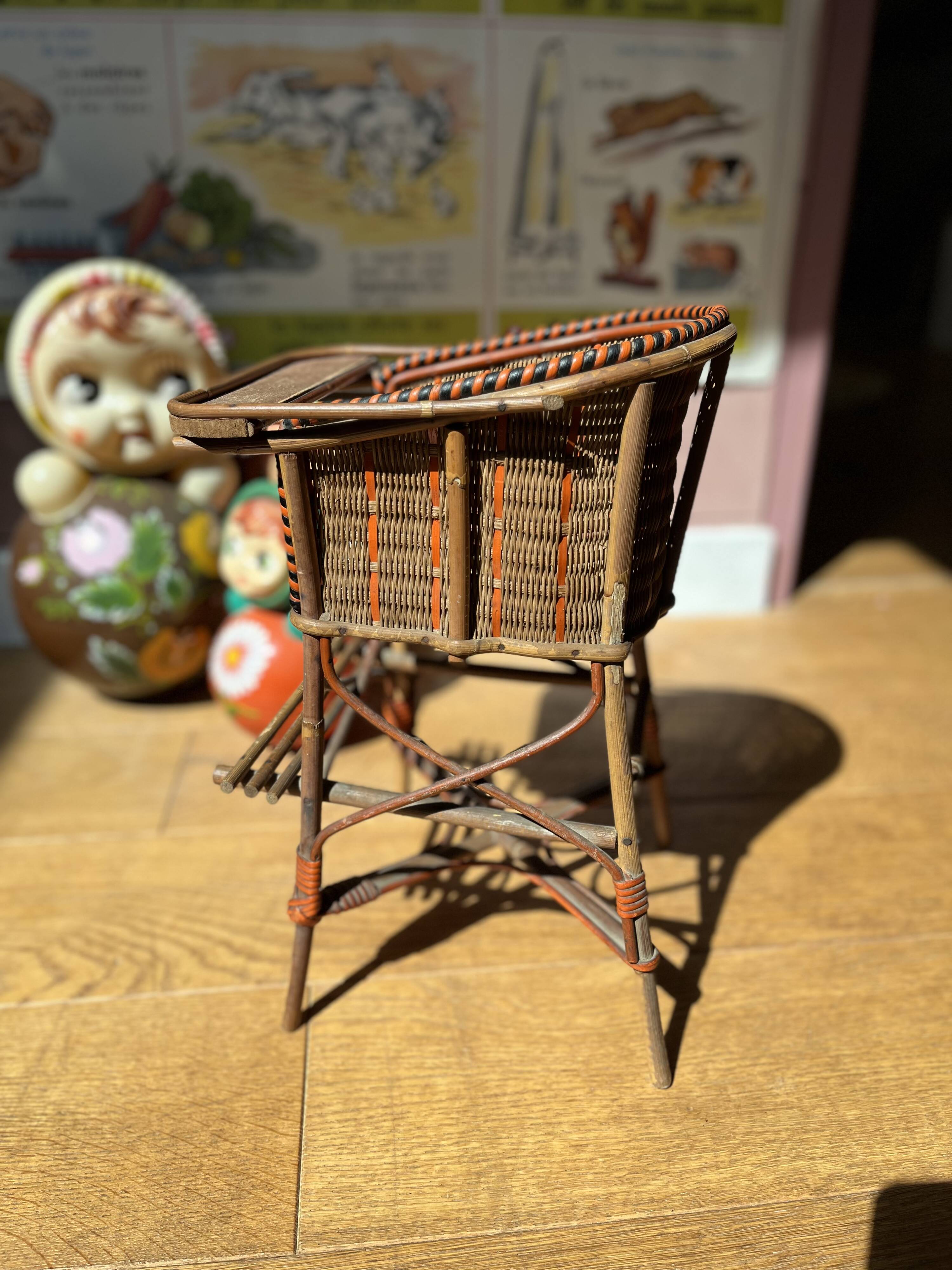 "Doll high chair 'Belle Époque'"