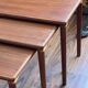 Nestable teak tables