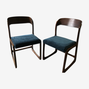 Paire de chaises Baumann