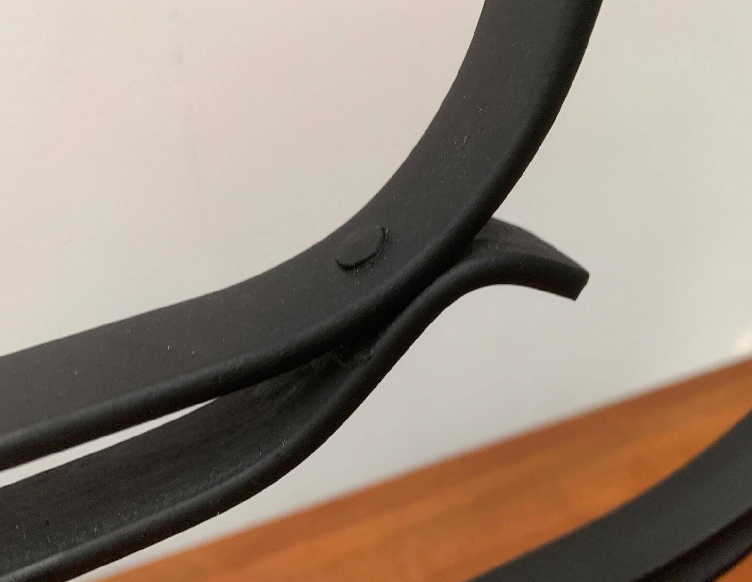 Brutalist Metal Candle Holder