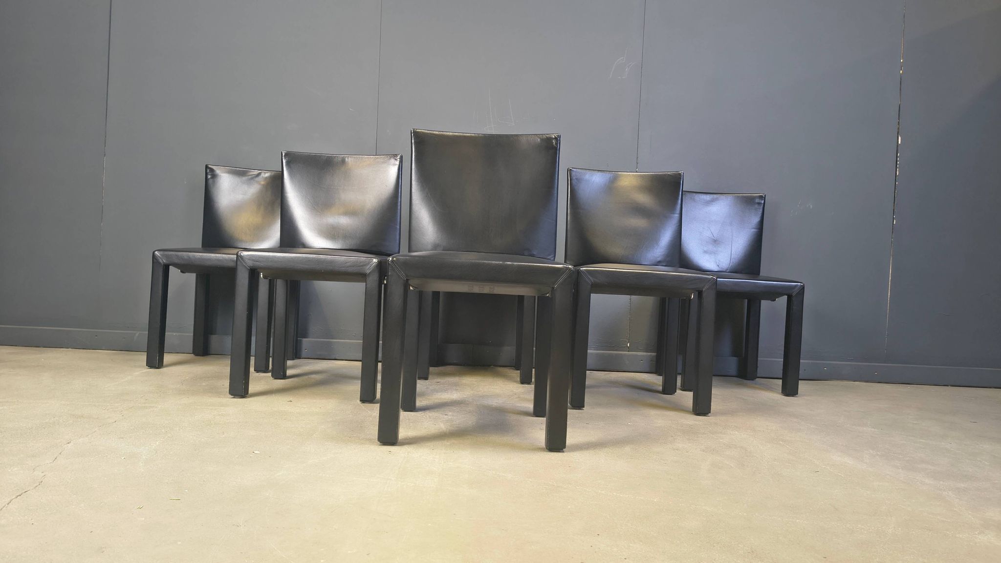 Arcadia dining chairs by Paolo Piva for B&B Italia set of 6