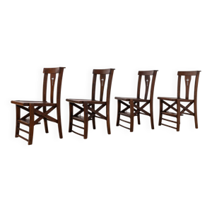 ensemble de 4 chaises - italiennes