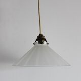 Chinese hat glass blinds