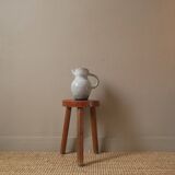 Ceramic pitcher handmade pottery vase with handle Scandinavian country decoration handmade