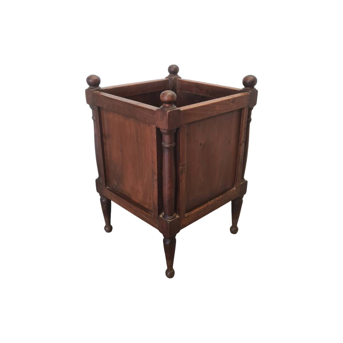 Antique French Mahogany Planter, early 1800s