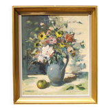 Still life with flowers signed