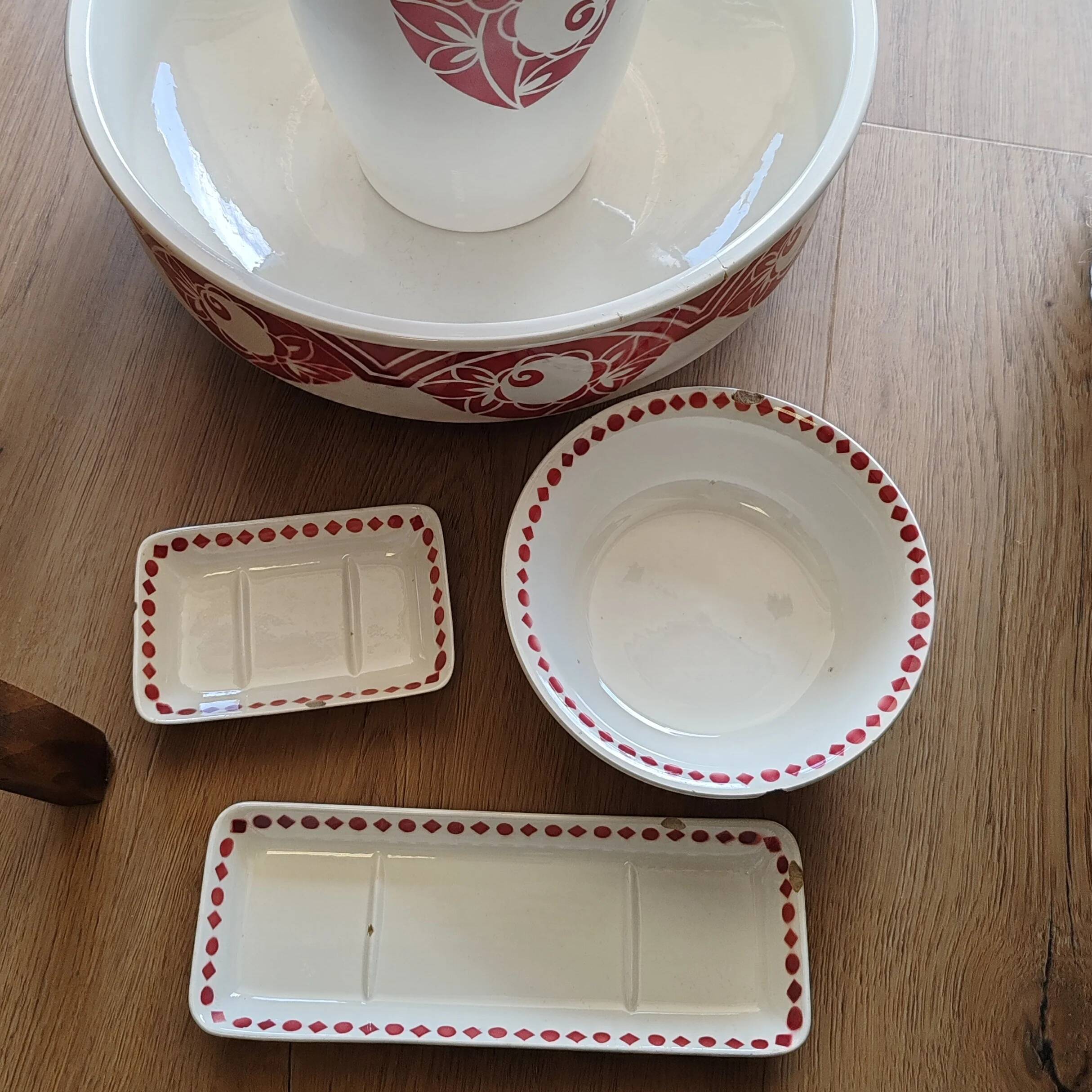 Old toilet bowl