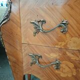 Louis XV chest of drawers 2 drawers and marble