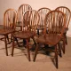Set of 6 19th Century Windsor Chairs