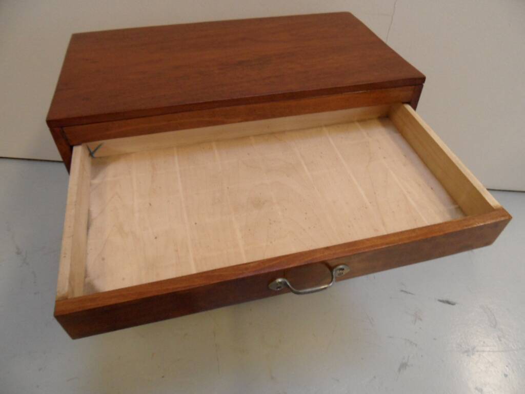 Vintage watchmakers filing cabinet