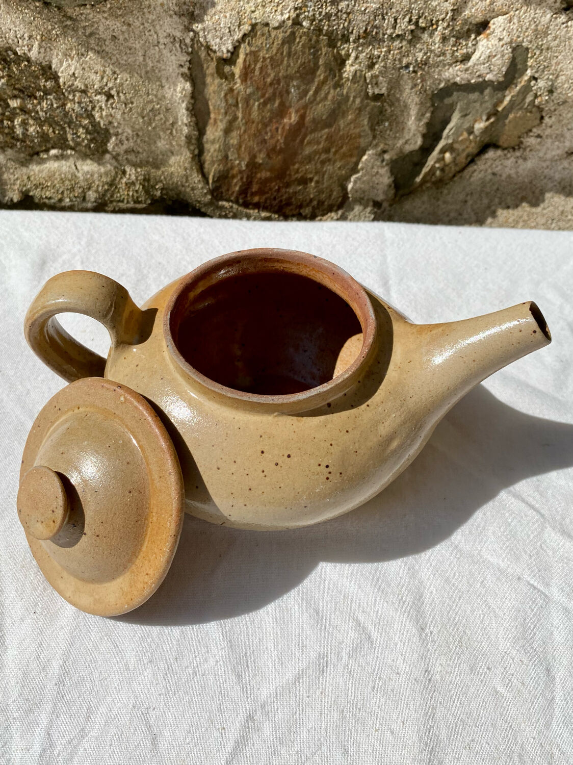 Sandstone teapot