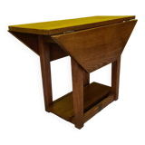 Arts and Crafts oak drop leaf table circa 1900.