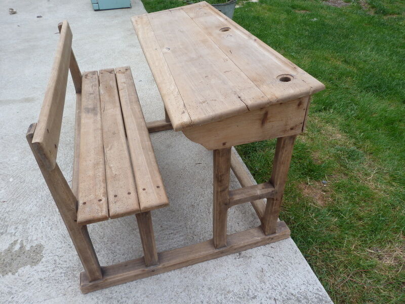 Office-school desk double