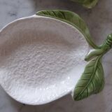 Set of two white ceramic ramekins
