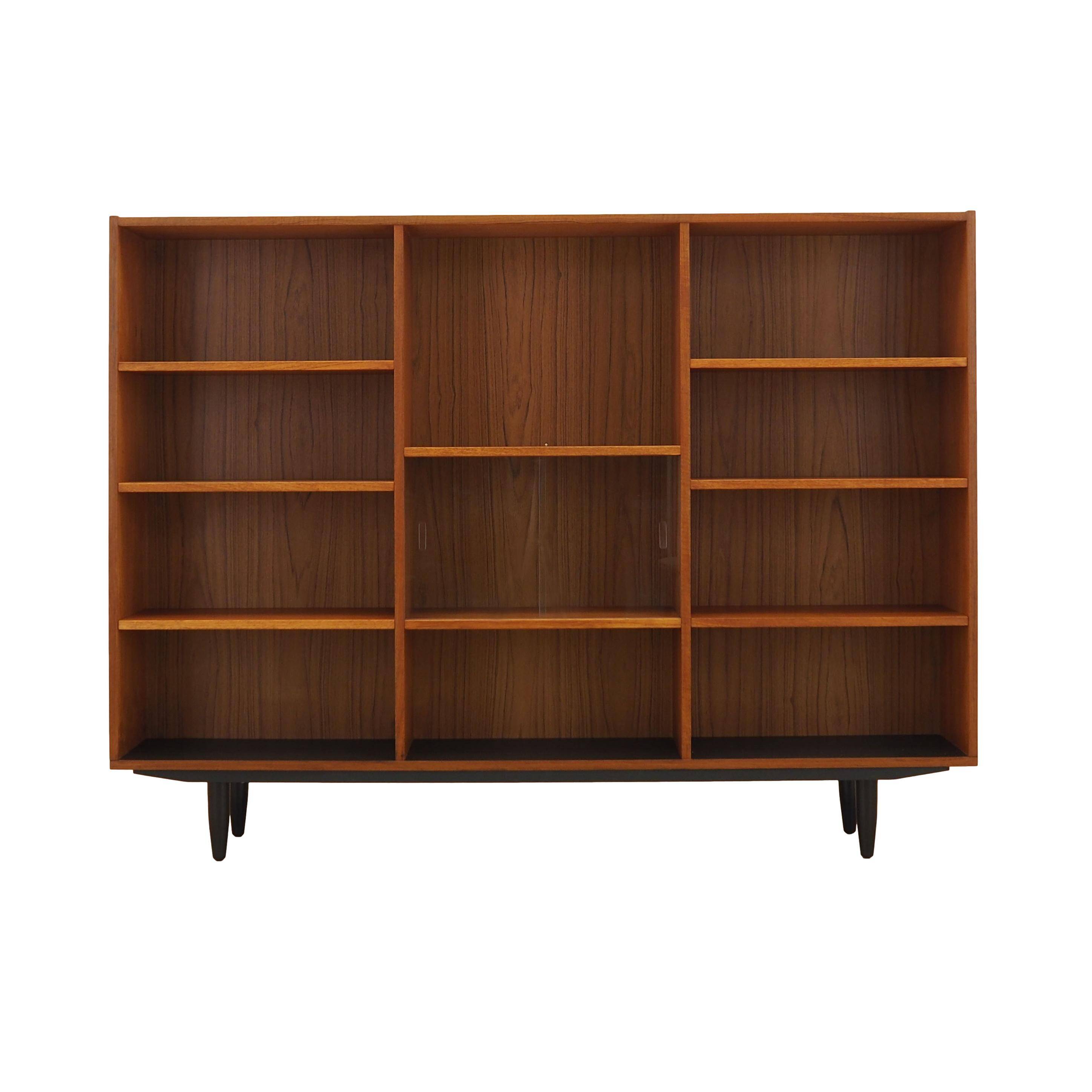 Teak bookcase, Danish design, 1970s, made in Denmark