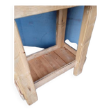 Workbench 90cm old solid wood