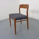 Danish Model 75 Chair in Oak by Niels Otto Møller for J.L. Møllers, 1960s
