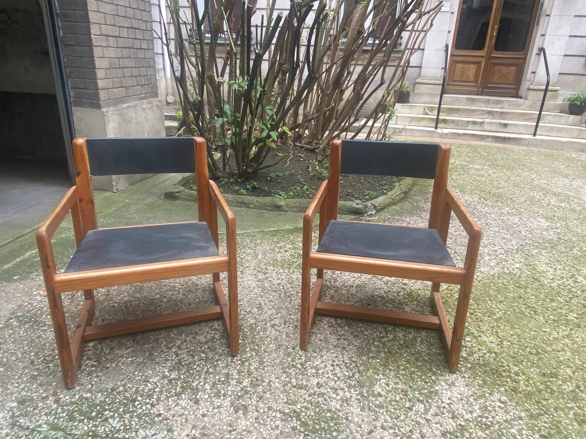 André Sornay armchairs circa 1960