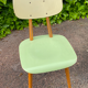 Suite de 4 chaises vertes pour Ton, 1960