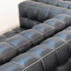 Kubus Sofas, Two Places by Josef Hoffmann for Wittmann, 1980s, Set of 4