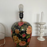 Vintage flower lamp foot