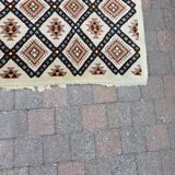 Scandinavian wool rug from the 60s/70s