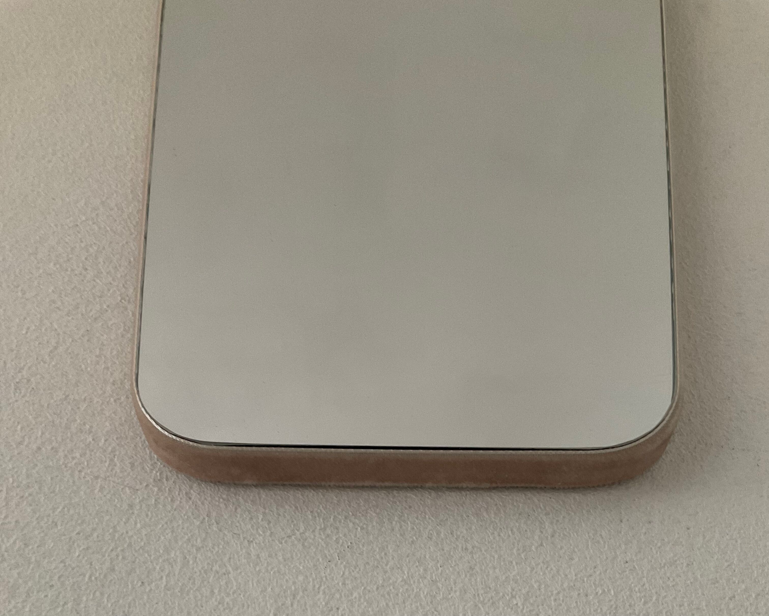 Asymmetrical free-form miniaturę mirror from the 60s-70s