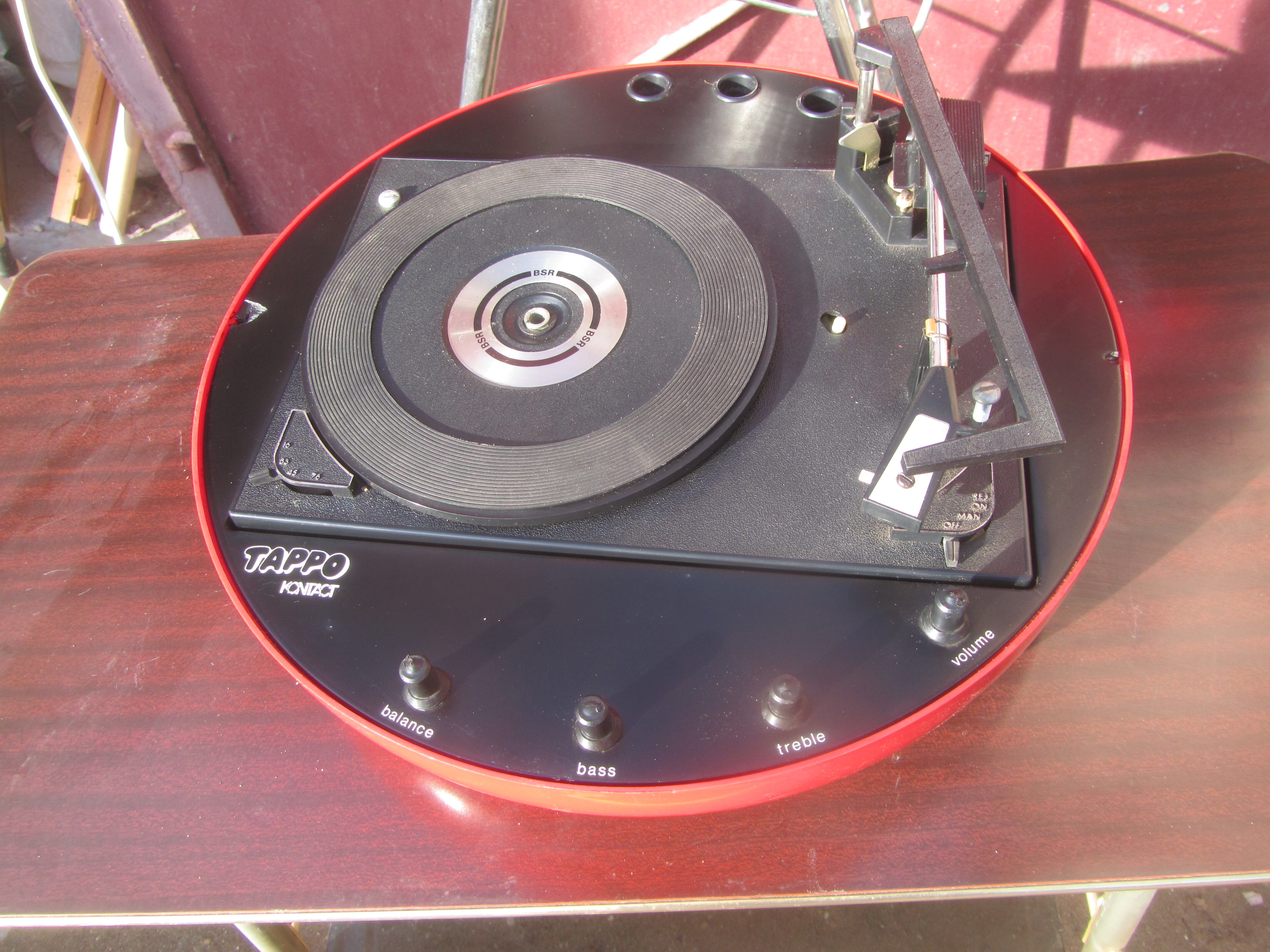 Electrophone stereo vintage Tappo Lontact