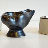 4 eggcups in ceramic period art deco